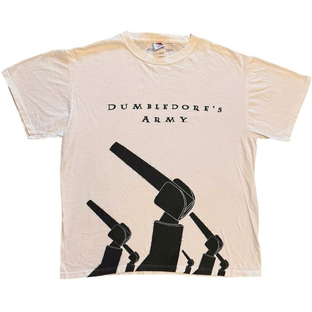 VTG 2011 LEGO Harry Potter Years 5-7 Dumbledores Army Promo Shirt L Video Game